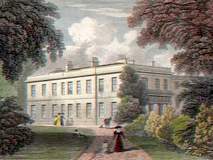 Kingweston House painting, Kingweston Somerset